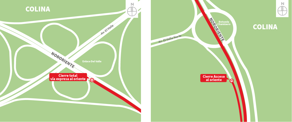 Miércoles 8 de mayo cierre nocturno de autopista al oriente por trabajos en Túnel Chamisero II